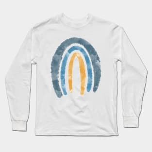 Orange and blue rainbow Long Sleeve T-Shirt